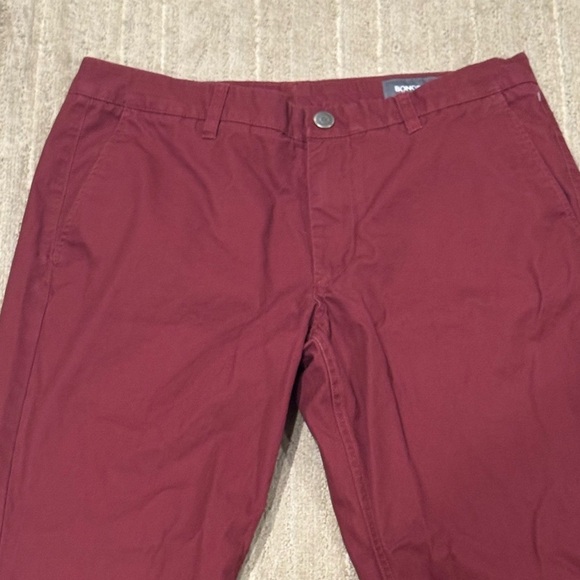 Bonobos Red Chinos Classic Fit Cotton - Picture 2 of 6